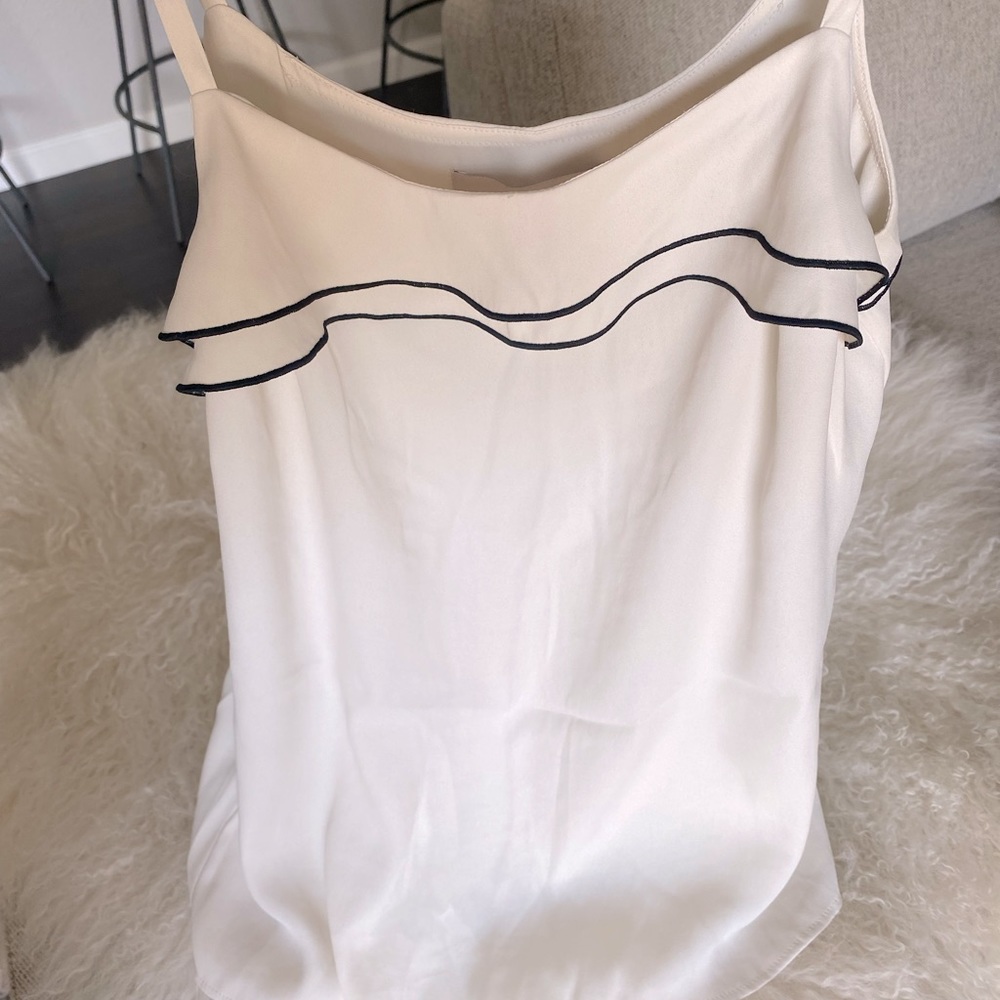 Loft tank. White/cream. Petite Small.
